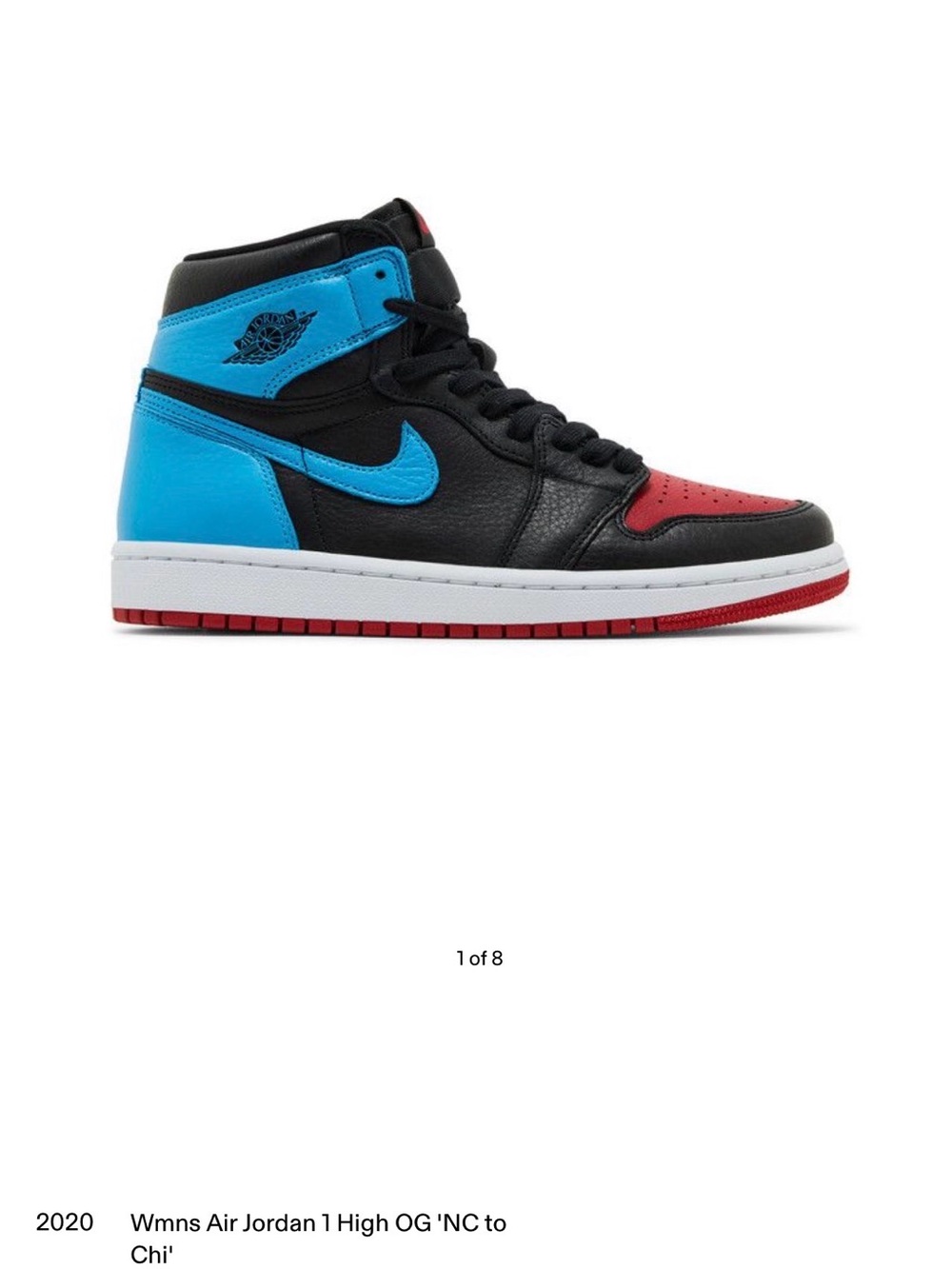 Nike Air Jordan 1 High OG Black/Blue/Red